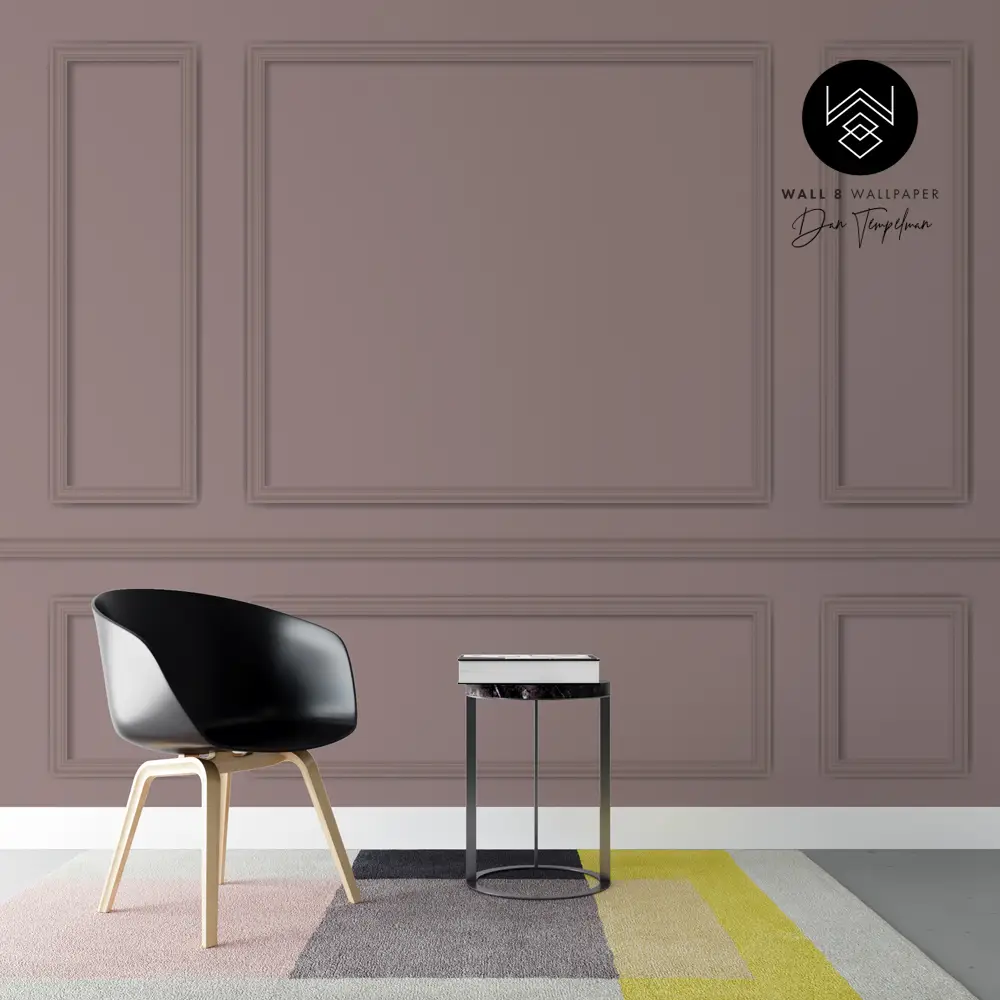 טפט ורוד לסלון