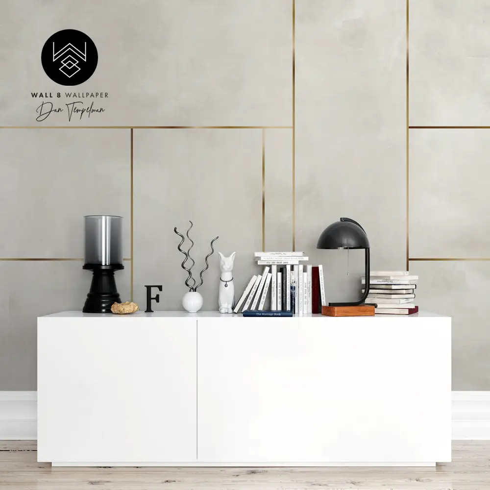 טפט דמוי בטון בז'